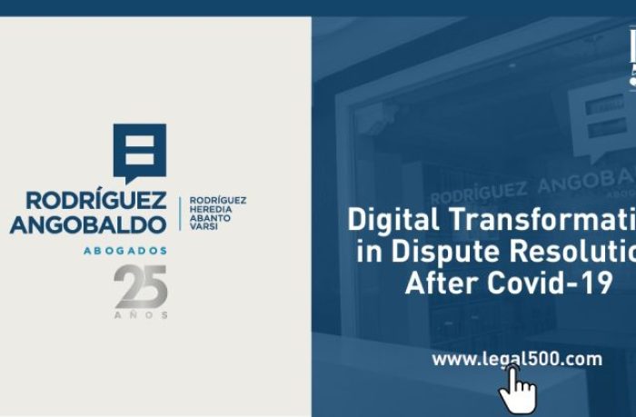 Artículo “Digital Transformation in Dispute Resolution After Covid-19”