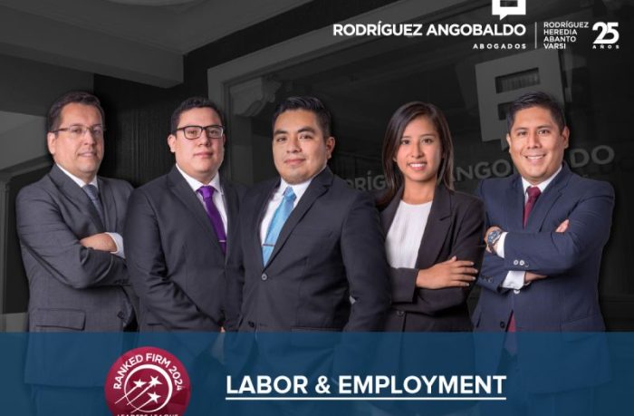 Leaders League ha distinguido nuevamente a nuestra firma en la categoría Labor & Employment