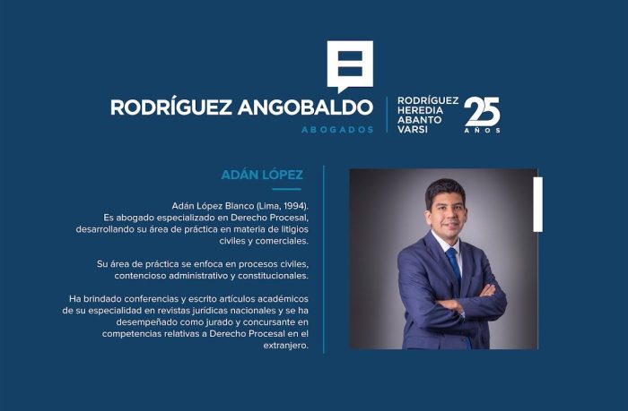 Entrevista a Adán López Blanco abogado especializado en Derecho Procesal