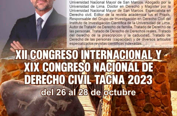 XII Congreso Internacional y XIX Congreso Nacional de Derecho Civil