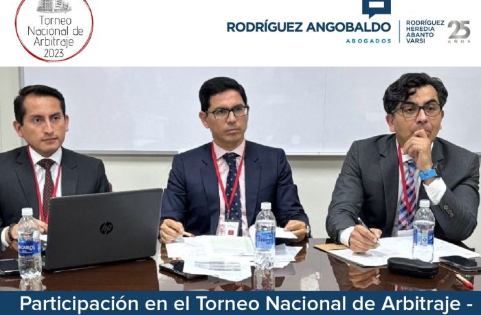 Marco Andrei Torres Maldonado participó en el reciente Torneo Nacional de Arbitraje – Audiencias 2024