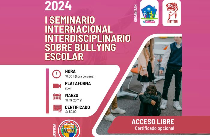 I Seminario Internacional Interdisciplinario sobre bullying escolar