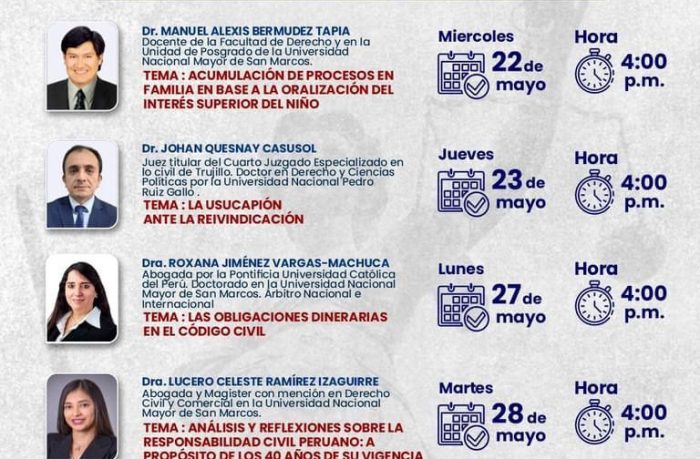 Jornadas Académicas de Derecho Civil