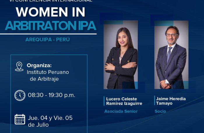 VI Conferencia Internacional Women in Arbitration IPA