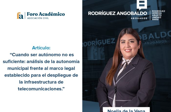 «Cuando ser autónomo no es suficiente: análisis de la autonomía municipal frente al marco legal establecido para el despliegue de la infraestructura de telecomunicaciones»