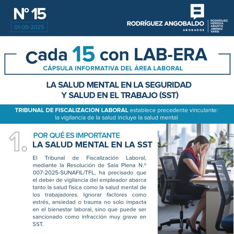 LA SALUD MENTAL EN LA SEGURIDAD Y SALUD EN EL TRABAJO (SST) - Rodríguez ...