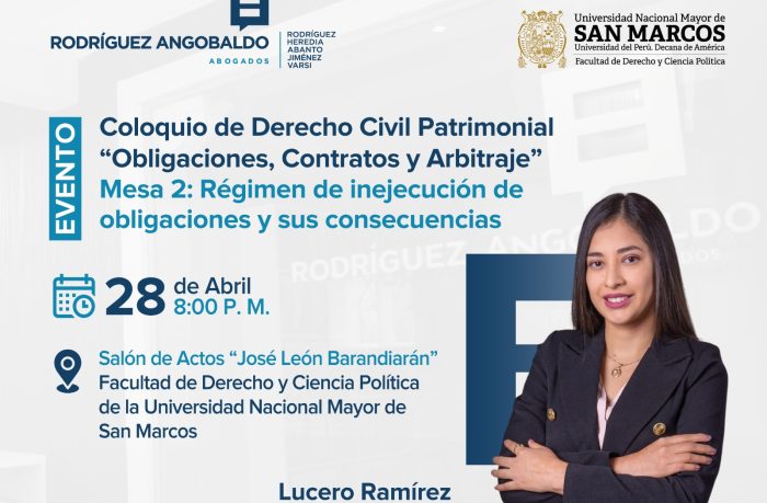 Coloquio de Derecho Civil Patrimonial “Obligaciones, Contratos y Arbitraje”